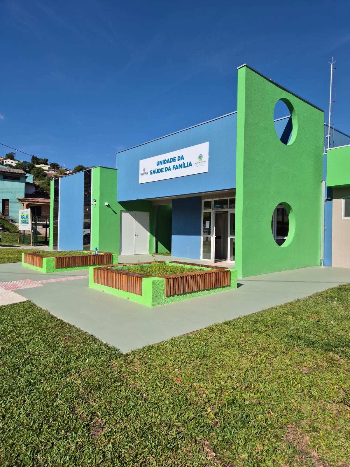 Obra Unidade da Saúde da Família — Rio Branco do Sul em Rio Branco do Sul-PR