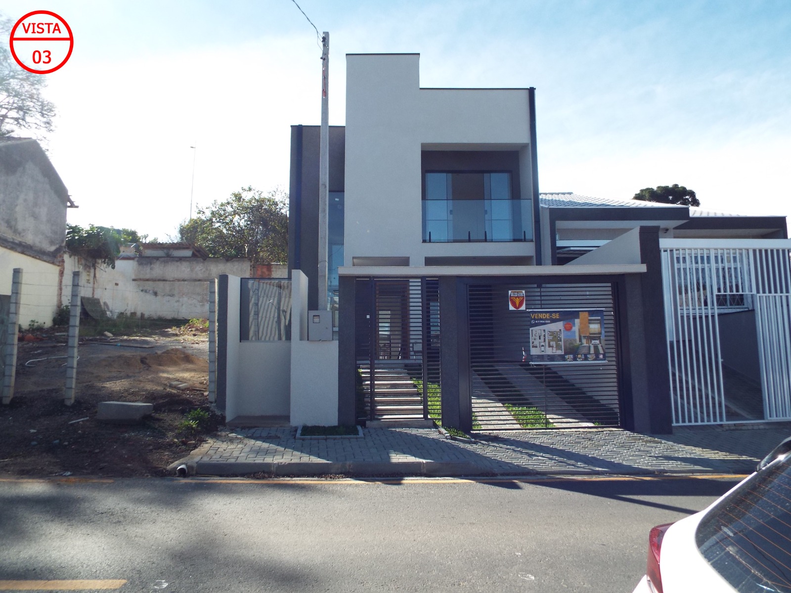 Obra Sobrado Residencial — Bairro Solar em Curitiba-PR